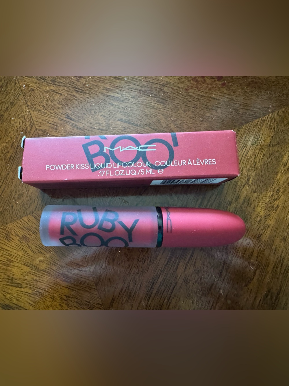 BNIB MAC Cosmetics Ruby Boo Liquid Lipcolour Powder Kiss